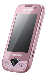 vendo celular usado samsung gt s5600v rosa vodafone..versao limitada