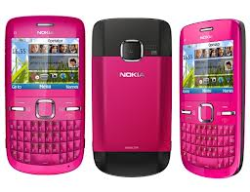 Celular Nokia c3 Rosa
